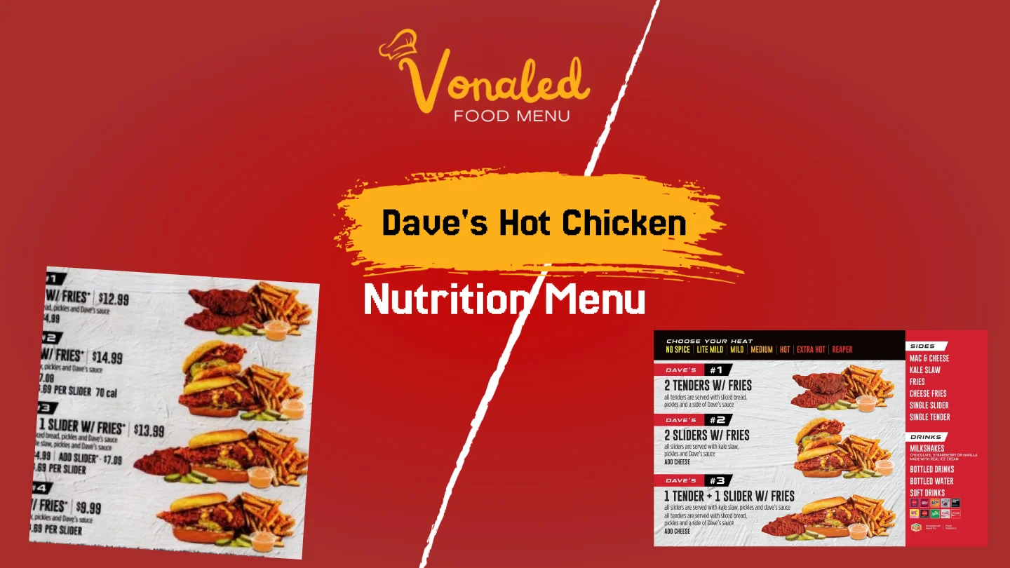 Dave's Hot Chicken Nutrition